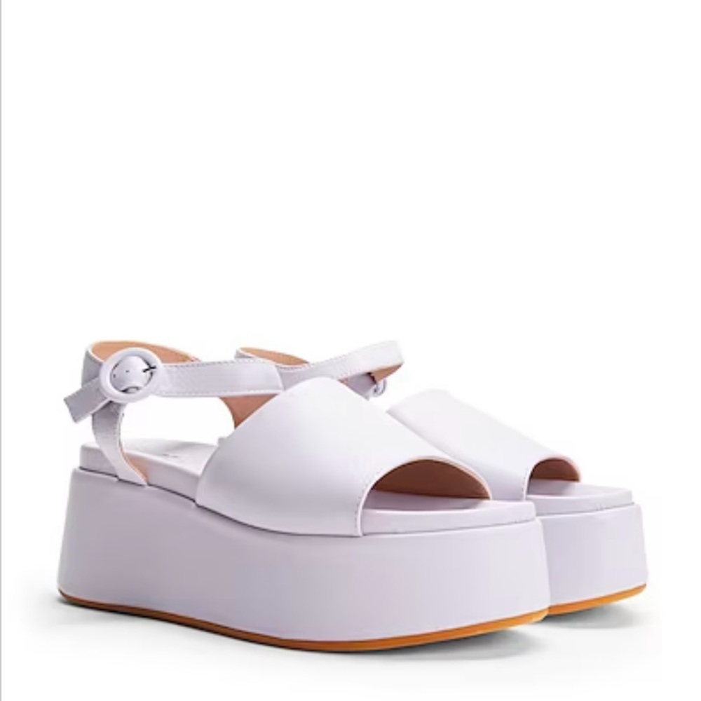 Brand new with box Yoox Lilac Platform Sandals size 38